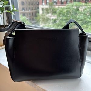 Everlane Mini Form Bag in Black